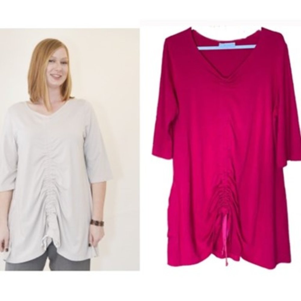 COMFY Bryn Walker "Josie" Organic Bamboo Cotton Tunic (XS)